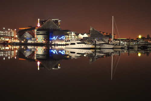Baltimore at night 