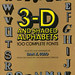3-D and Shaded Alphabets: 100 Complete Fonts by Joe Kral
