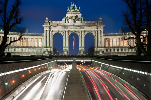 The Thriumphal Arch in the Cinquantenaire Parc  (Brussels)