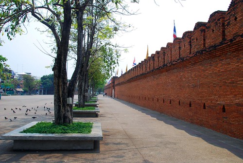 city wall, chiang mai