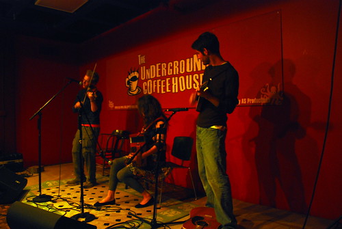 underground coffee house open mic