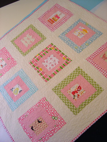 Girly Baby Quilt