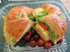 cafe at pharr - the chicken salad sandwich