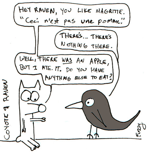 366 Cartoons - 135 - Coyote and Raven