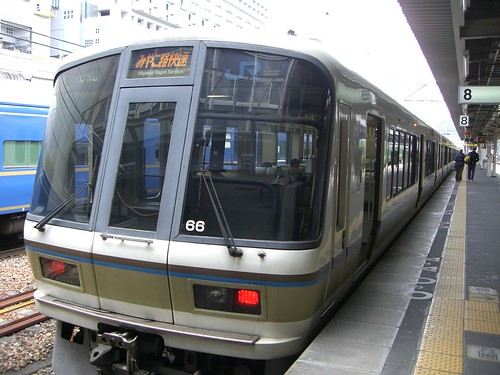 221系みやこ路快速/221 series "Miyakoji" Rapid Service train
