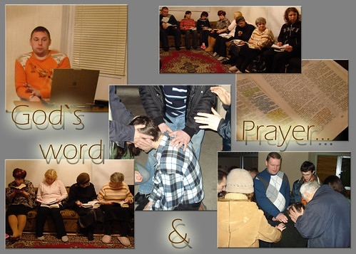 Bible study and prayer