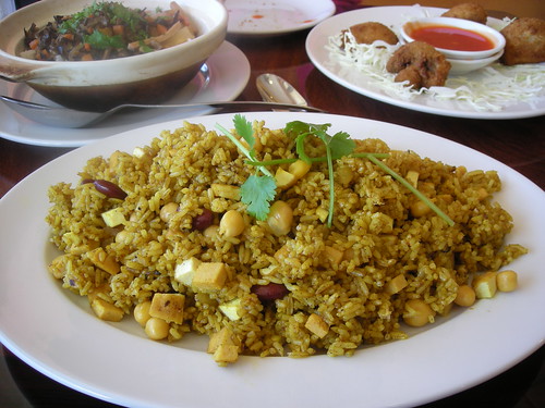 Curried Fried Rice from the Bodhi House