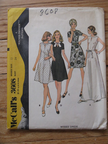 vintage pattern-summer dress