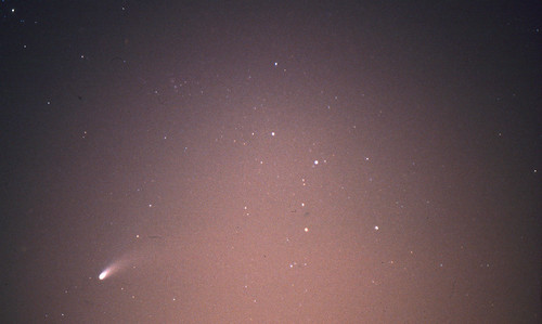 Comet Hale-Bopp and Cassiopeia