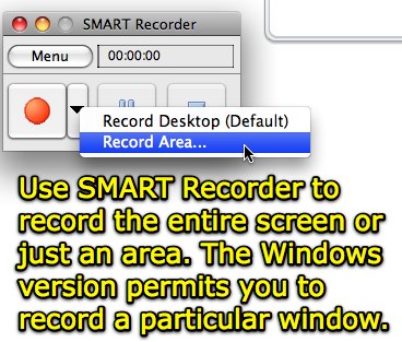 SMART Recorder - Record an Area