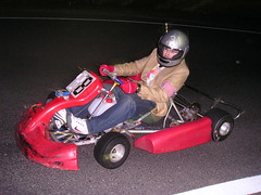 Dave on the Kart