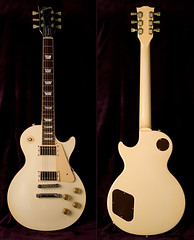 1987 Gibson Les Paul Standard - Front and back view together