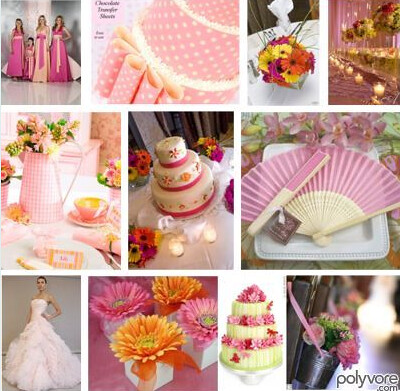  but love the colors used in this summer wedding theme