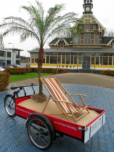 zwitserleven palm tree bakfiets