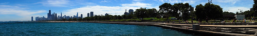 Panorama from Lincoln Park, Chicago