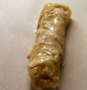 Apple Roll, Ready for the Oven