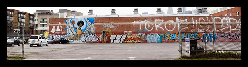 Graffiti (Basketball) - Panorama © 2009 Michael Kang