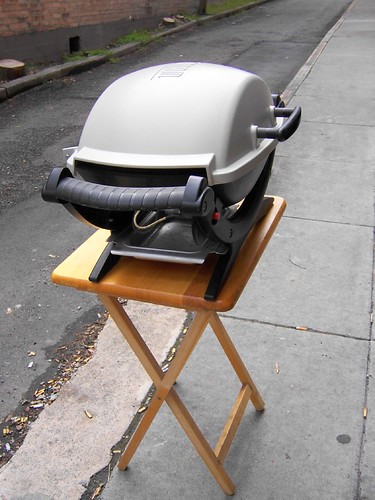 grill in the alley
