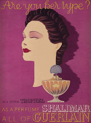 Darcy ad for Guerlains Are You Her Type? ad campaign