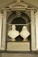 Monument by Nicholas Stone, St. Giles, Chesterton