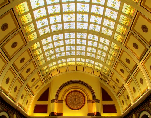 Inside Union Station HDR 1: Ceiling