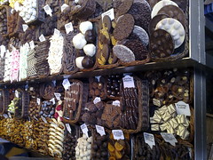 Barcelona - Mercado de la Boquería - Chocolate!