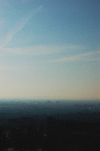 city and haze