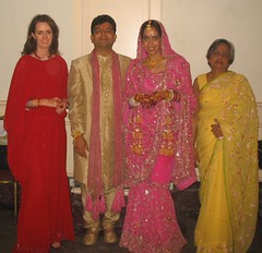 Telana, Vikram, Satneet and Auntie