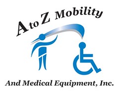 person standing, blue swoosh symbol leading to head of standardised person-in-wheelchair symbol