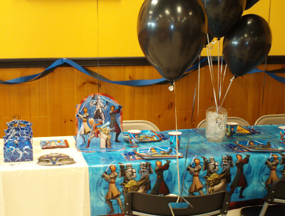 Star Wars Clone Wars party supplies and favor boxes