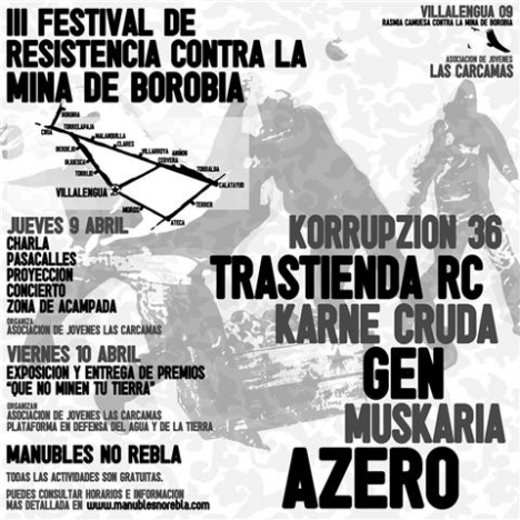 III Festival Resistencia mina de Borobia