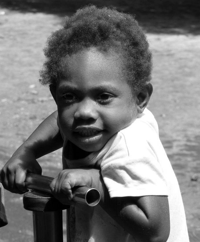 Vanuatu : Ile de Tanna #79 : enfant