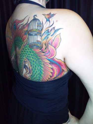 birdcage tattoo. the irdcage tattoo with