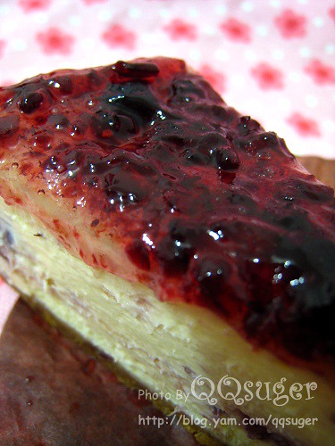 你拍攝的 蔓越莓重乳酪蛋糕2。