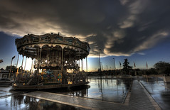 Carrousel in Tours, France