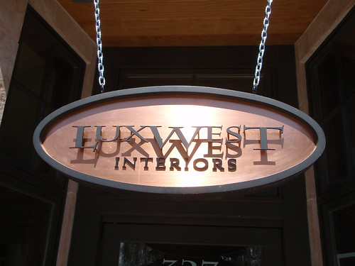Luxwest Interiors Off Season Sign