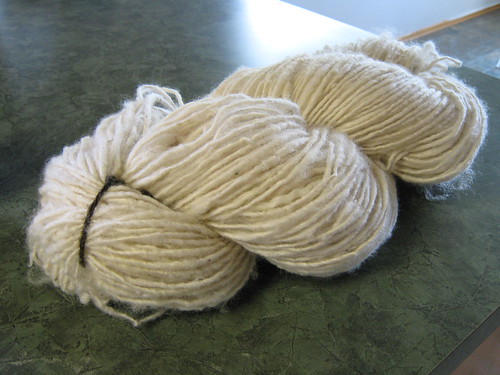 peru yarn dried