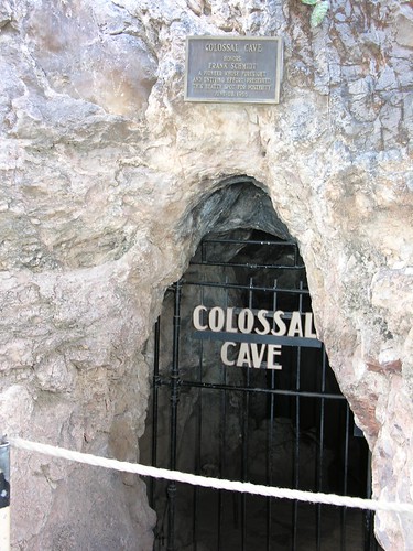 Colossal Cave entrance