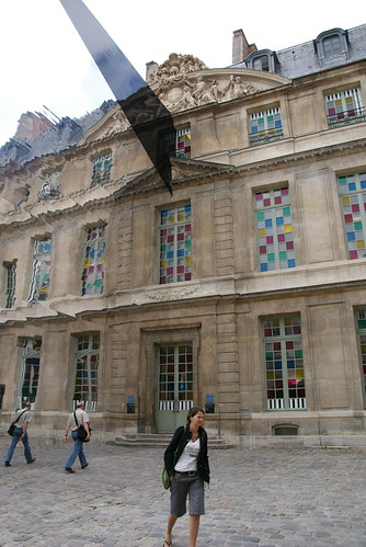 Picasso museum reflected