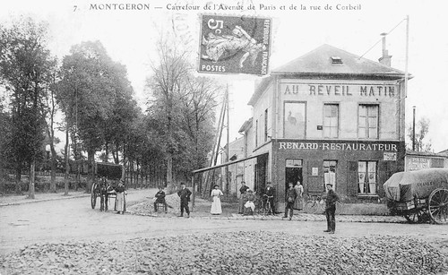 Au Reveil Matin, the cafe in Montgeron where the first Tour started in 1903. Photo: Offside/L’Equipe