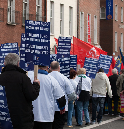 Protest March - Organised By The Unions