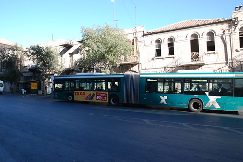 Bus in Jerusalem