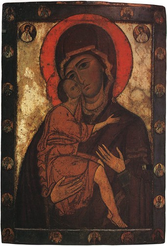 006- La virgen de Belozerskaya- pintada por Belozersk siglo XIII