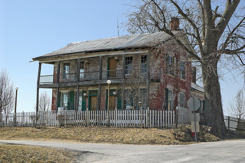 House, in Brussels, Calhoun County, Illinois, USA - 4