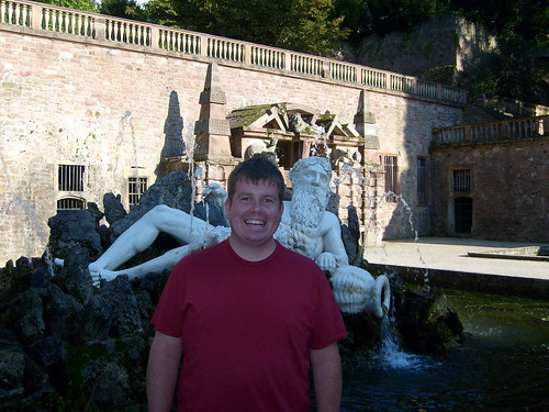 In the gardens at Schloss Heidelberg