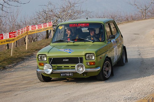 4494 4 Rally Due Valli Storico 28022009 Fiat 127