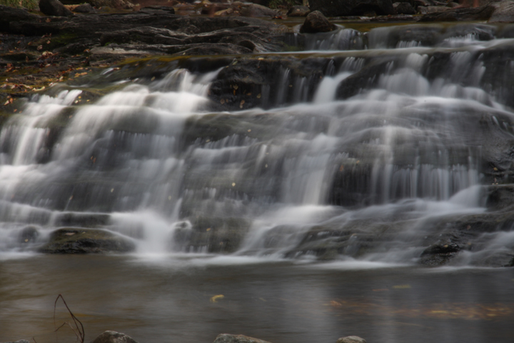 Waterfalls at Kent State Park.