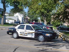 Village of Elmwood Park police car. Elmwood Park Illinois. August 2007.