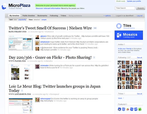 MicroPlaza – Your Personal Micro-News Service