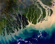 bangladesh from space
